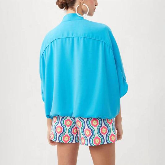 Trina Turk - Anora Drapey Satin Top