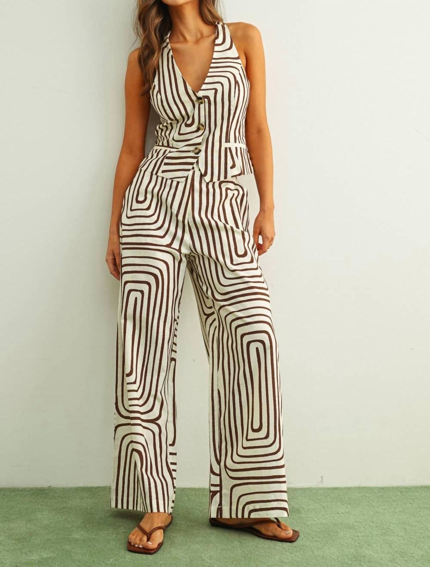 Miou Muse - Jillian Wide Leg Pant