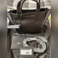 Ampersand As Apostrophe - Women's Micro Tote Leather Bag