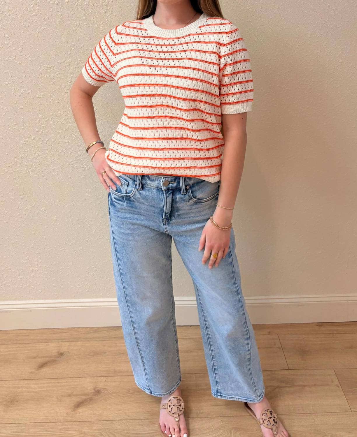 Staccato - Ivy Stripe Knit Top