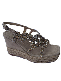 Alma En Pena Women's Malaquita Wedge Sandals in vision - women's sandal