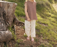 Go Gently Nation - Girls Ruffle Neck Blouse