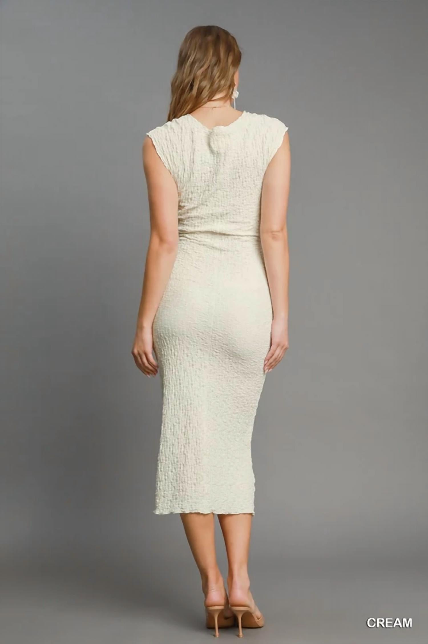 Umgee - Knit Sleeveless Midi Dress
