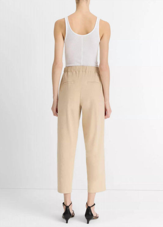 Vince - Mid-rise Tapered Pull-on Pants