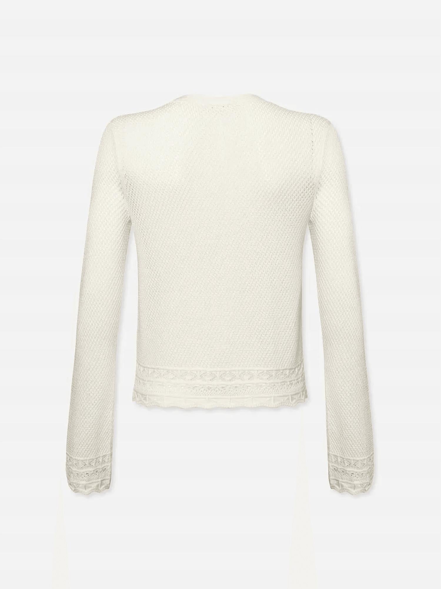 Frame - Women's Pointelle Cardigan