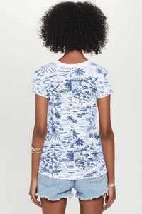 Goldie - Palm Island Ringer Tee