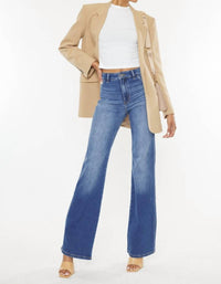 Kancan - Celia Ultra High Rise Wide Flare Jean