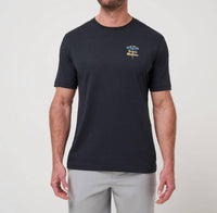 TravisMathew Vacation Home Short Sleeve Tee in black - men's t-shirt