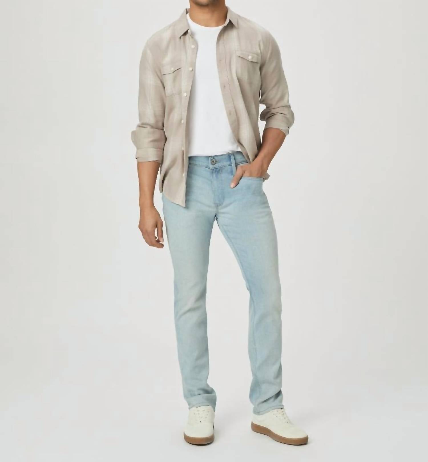Paige - Federal Fit Straight Leg Jeans