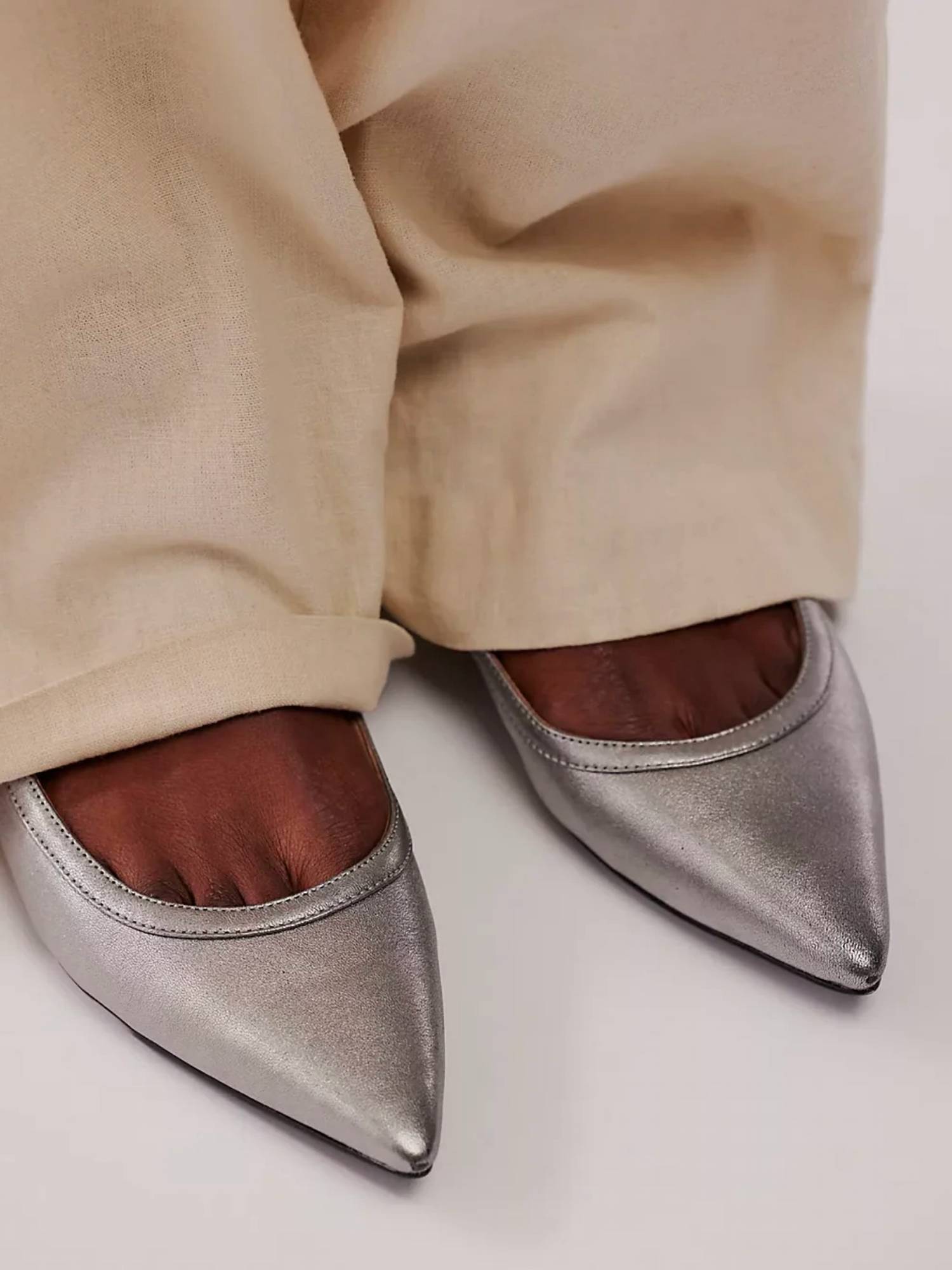 Free People - Women's Jules Point Wrap Flats