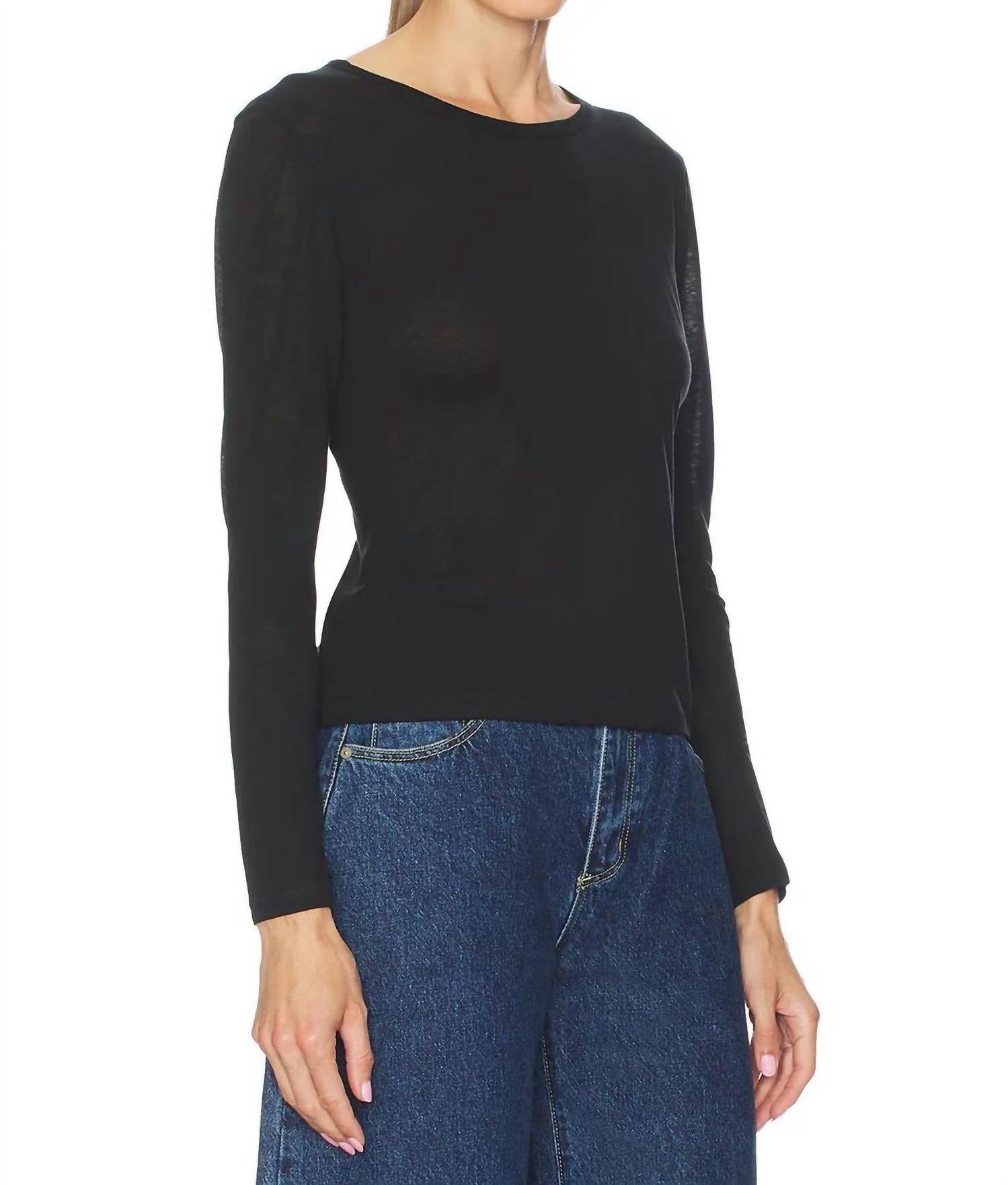 Anine Bing - Sylvie Long Sleeve Tee
