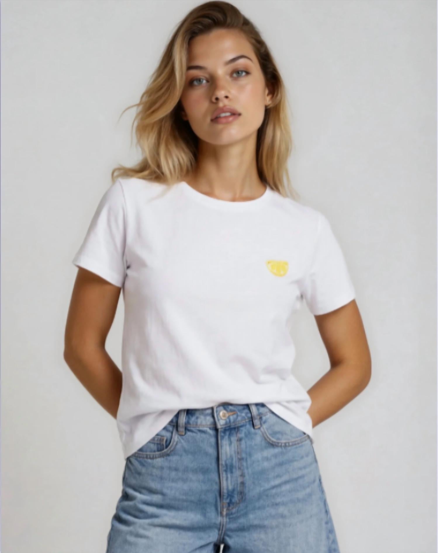 Chrldr - Lemon Caviar Perfect Tee