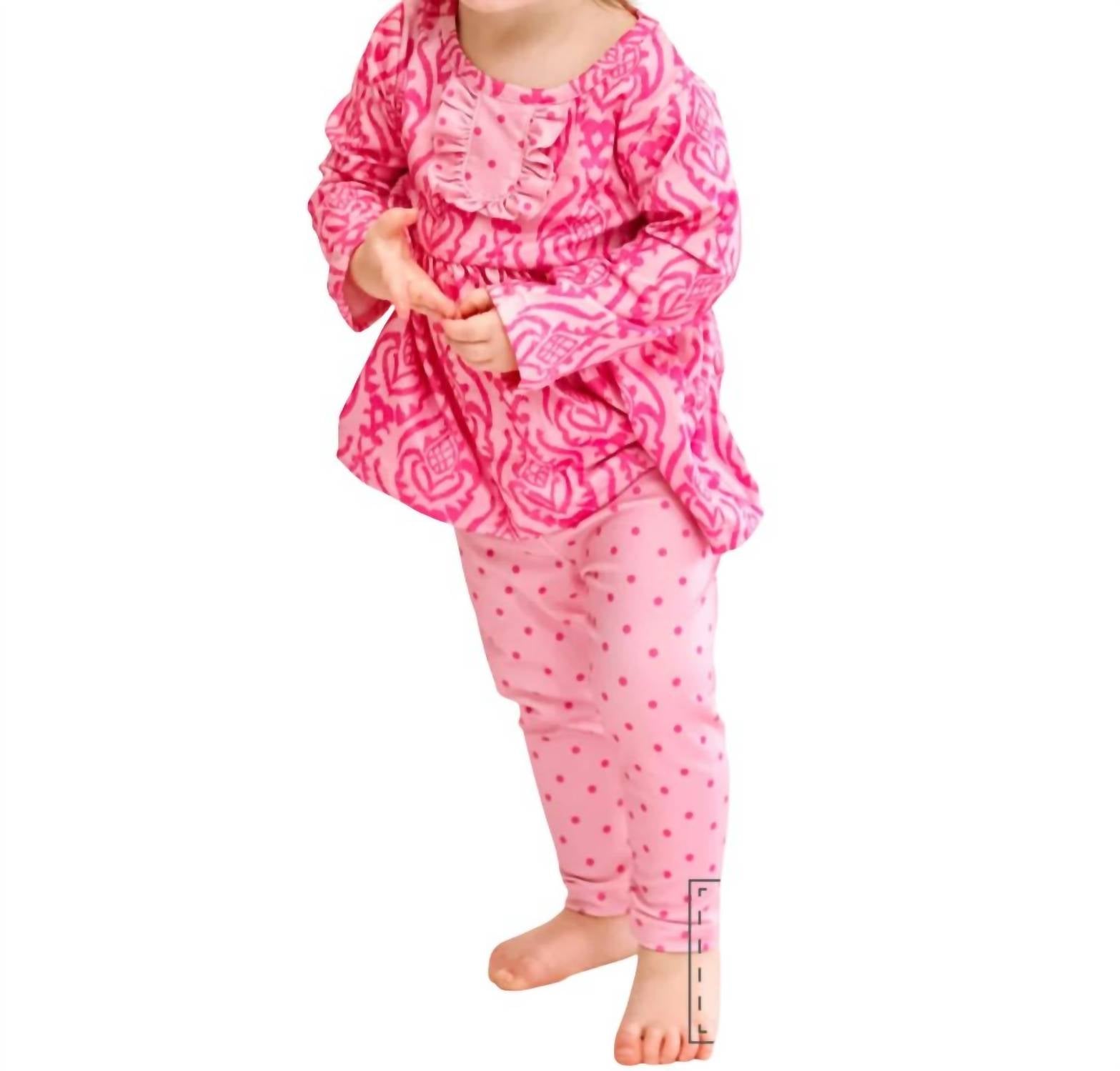 Pete + Lucy - Girls Moroccan Pant Set