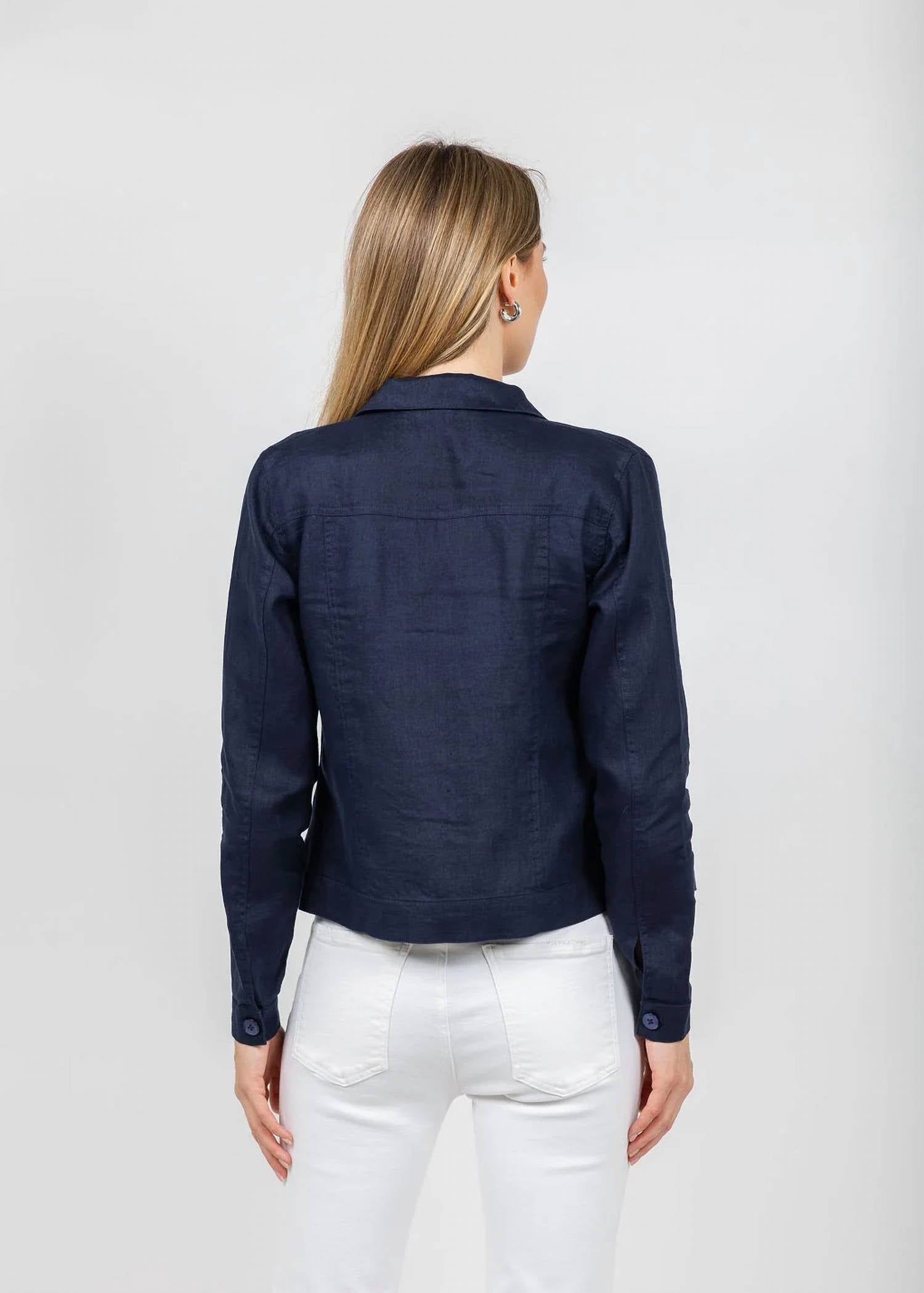 Pure Amici - Lumila Linen Jacket