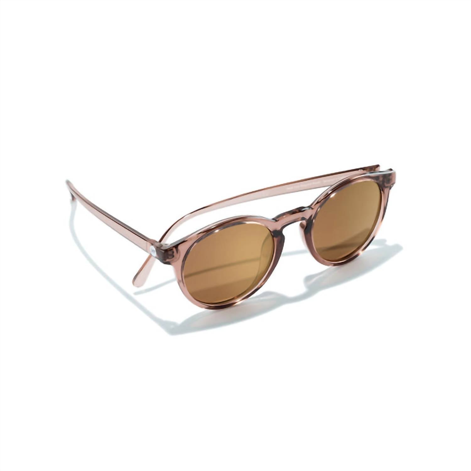 Sunski Women's Dipsea Round Sunglasses in dusk bronze - women's accessory - view 4