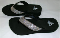 Corkys Footwear Women's Vibrant Flip Flops in clear 1 - women's shoe