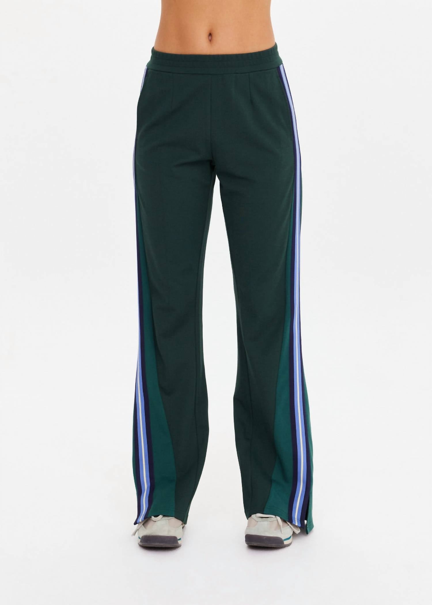 THE UPSIDE Maneki Petra Flare Pants in green - women's pants