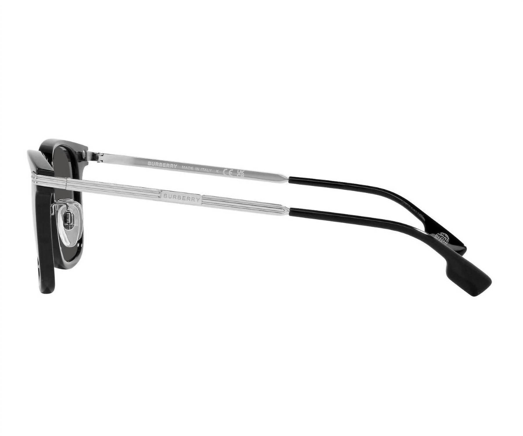 Burberry - Square Non Polarized Sunglasses - Be4395 3001 - 87