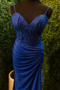 La Femme Women's Prom Dress in royal blue - women's dress - view 9