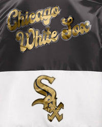 Starter - Men's Ty Mopkins Chicago White Sox Satin Full Snap Jacket