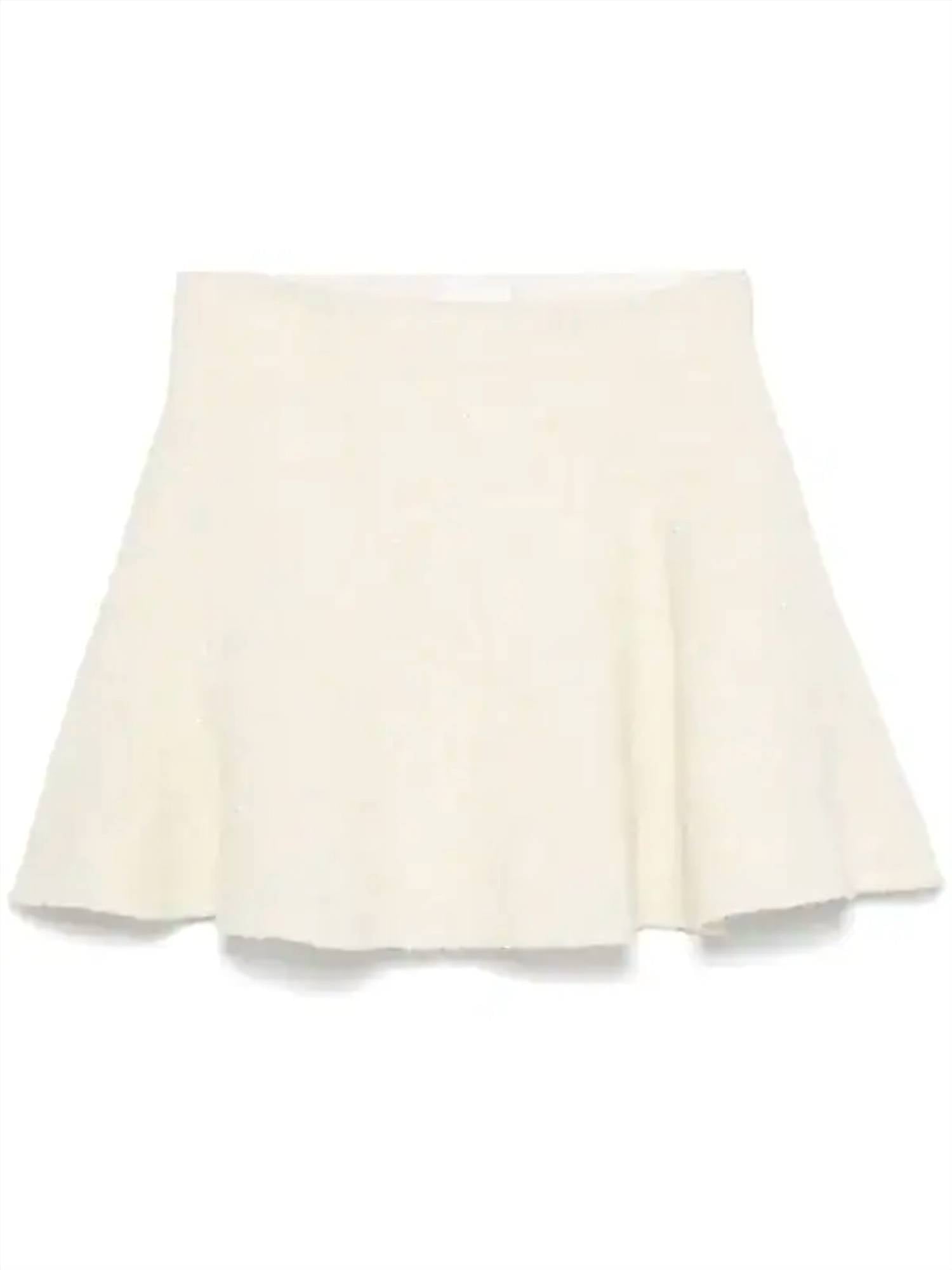 Givenchy - Tweed Wool Mini Skirt