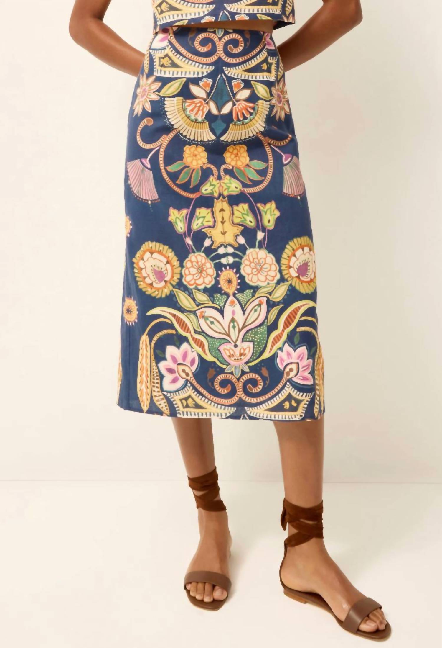 Marie Oliver Sutton Skirt in neptune - women's skirt