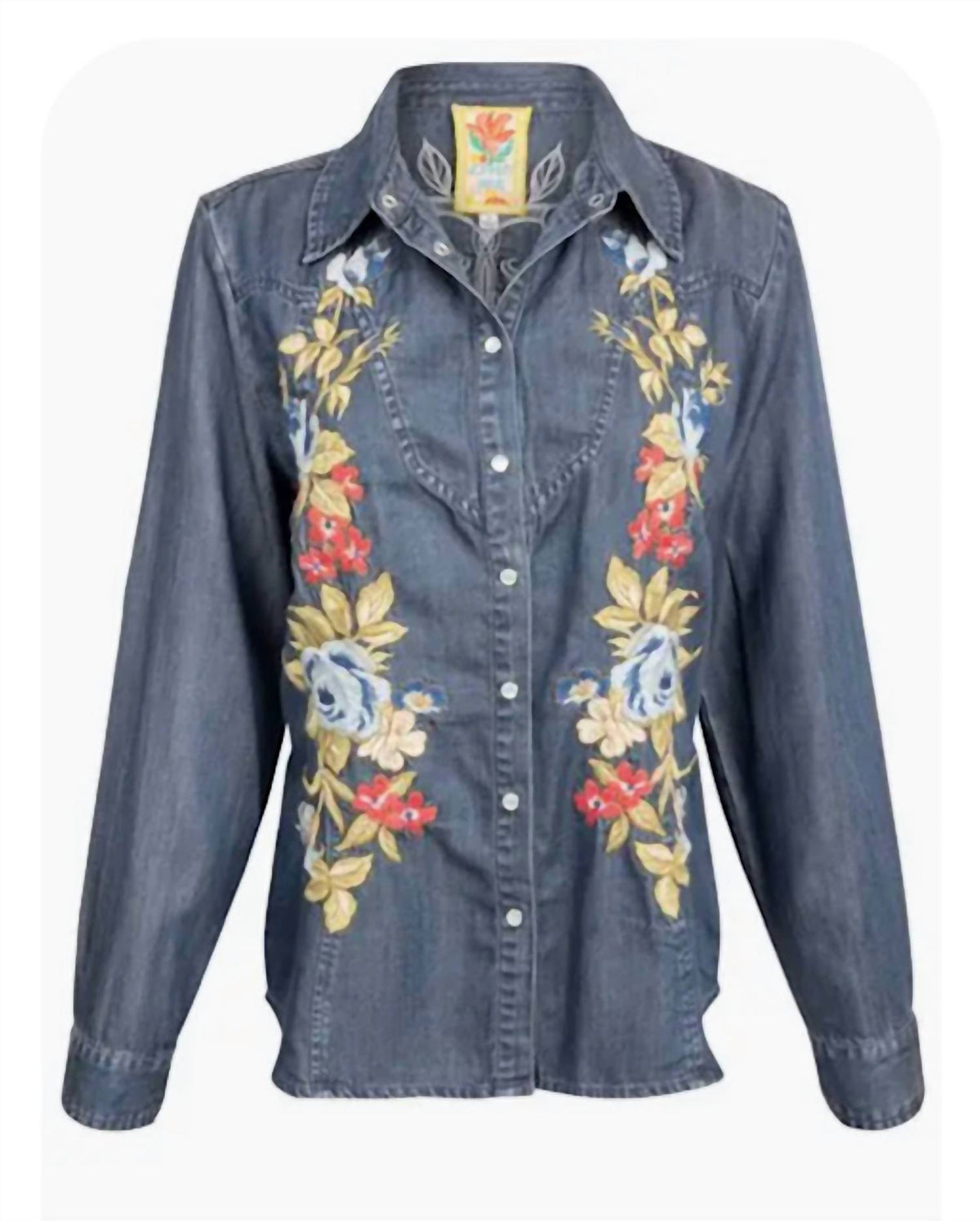 Johnny Was - WESTERN SEAMED SHIRT - HANNAH