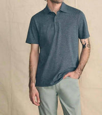 Faherty - Short Sleeves Movement Pique Polo