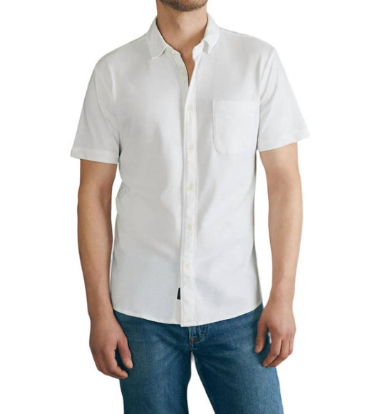 Faherty - Short-Sleeve Sunwashed Knit Shirt