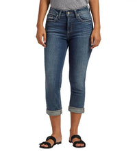 Silver Jeans Co - Avery High Rise Capri Jeans - Plus