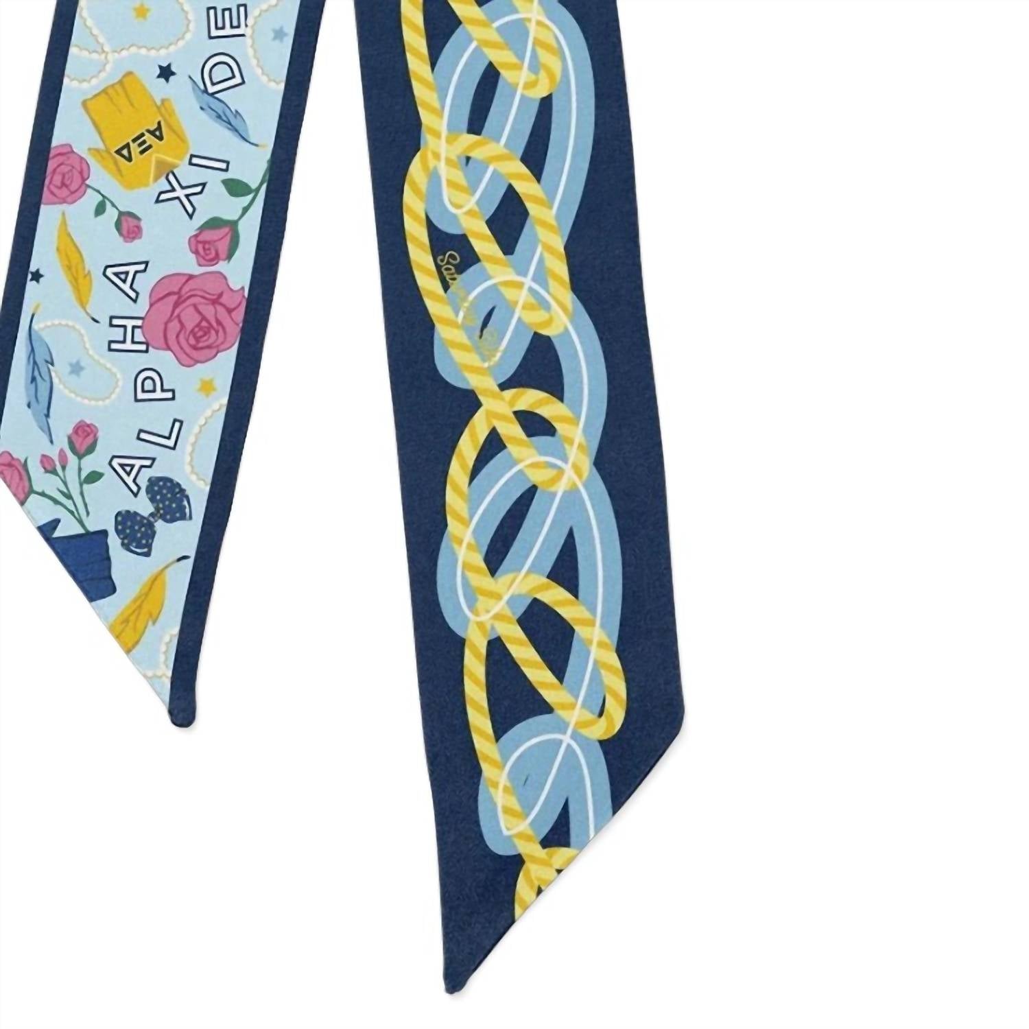 Saturday Silks - Women's Alpha Xi Delta Twilly Scarf