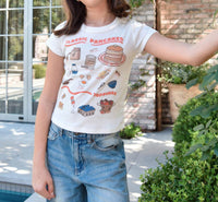 Katie J Nyc - Girls Pancakes Graphic Tee