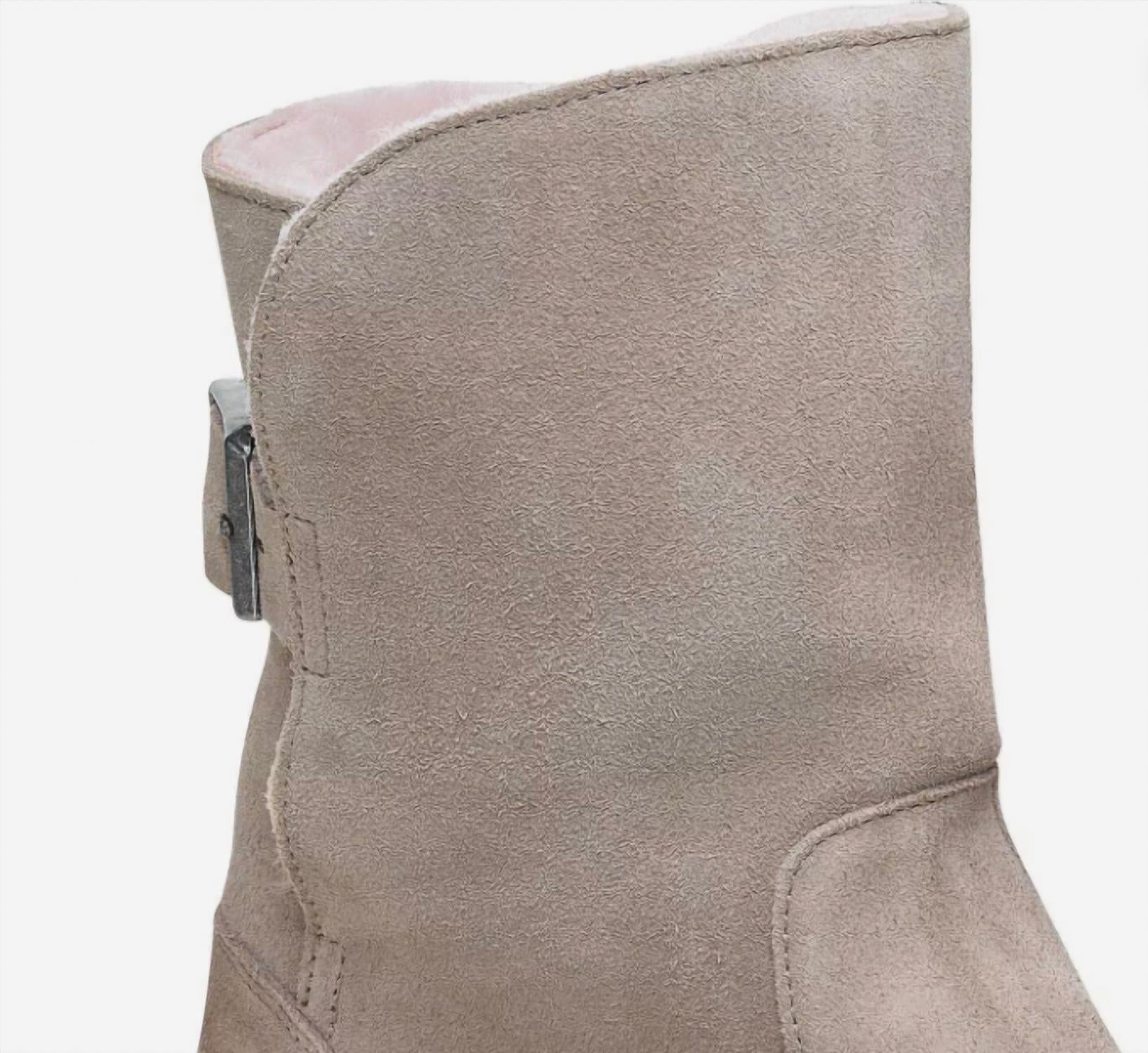 Birkenstock - Women's Shearling Suede Short Boots