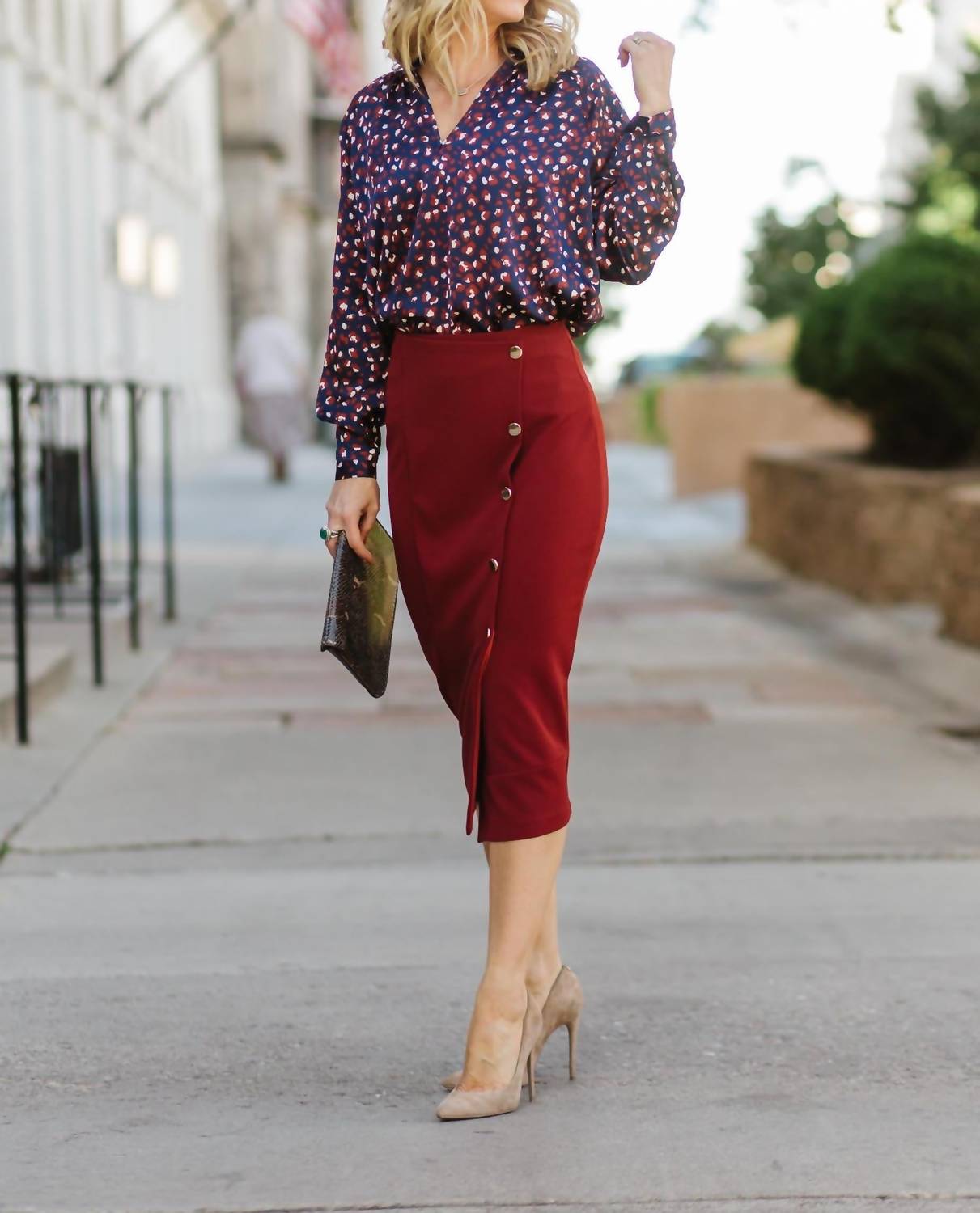 Denali Printed Blouse