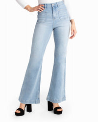 Nicole Miller - Sutton Place High Rise Flare Jean