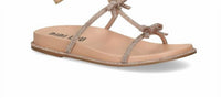 Bibi Lou Women's Abby Ankle Strap Sandals in nude - women's sandal