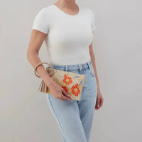 HOBO Women's Sheila Clutch Bag in sunset bandana - women's bag - view 4