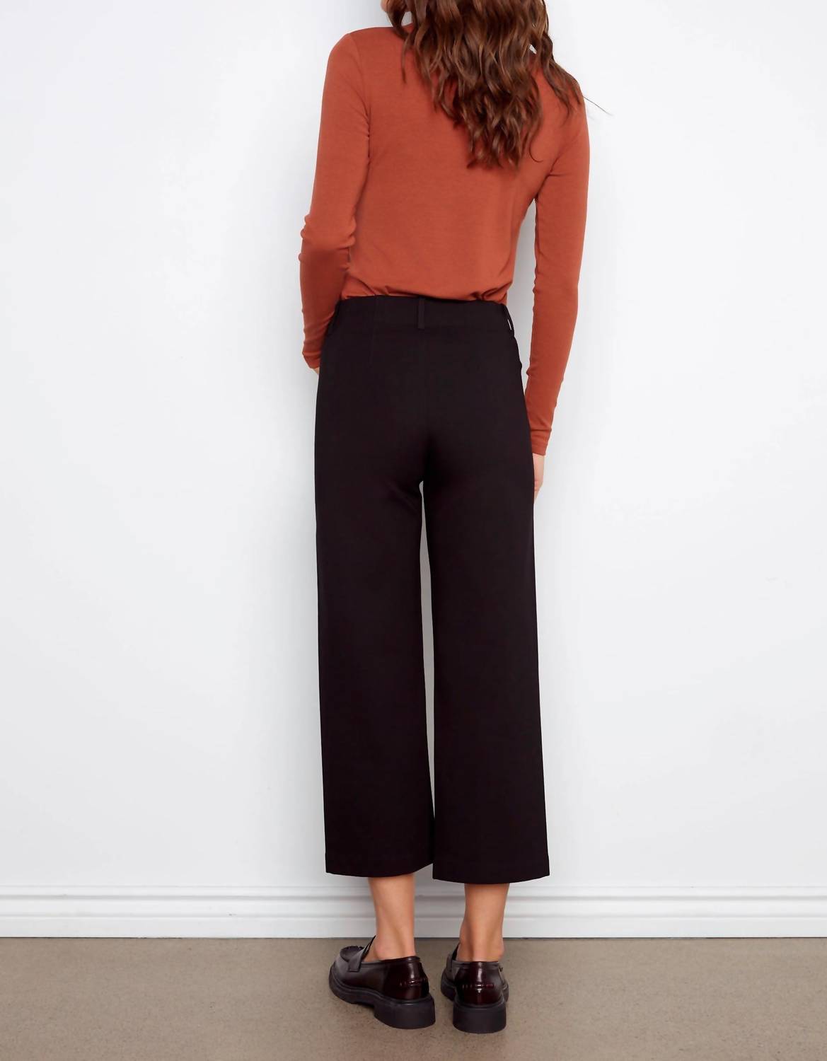 Charlie B - Wide Leg Ponte Pants