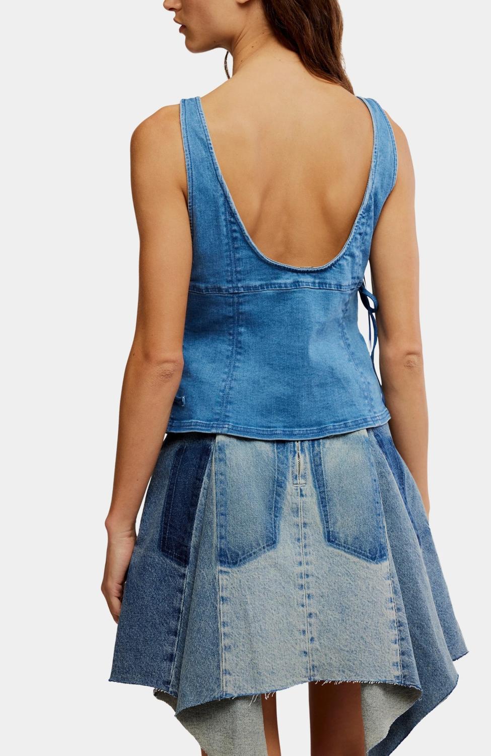 Free People - Not My Fault Corset Top