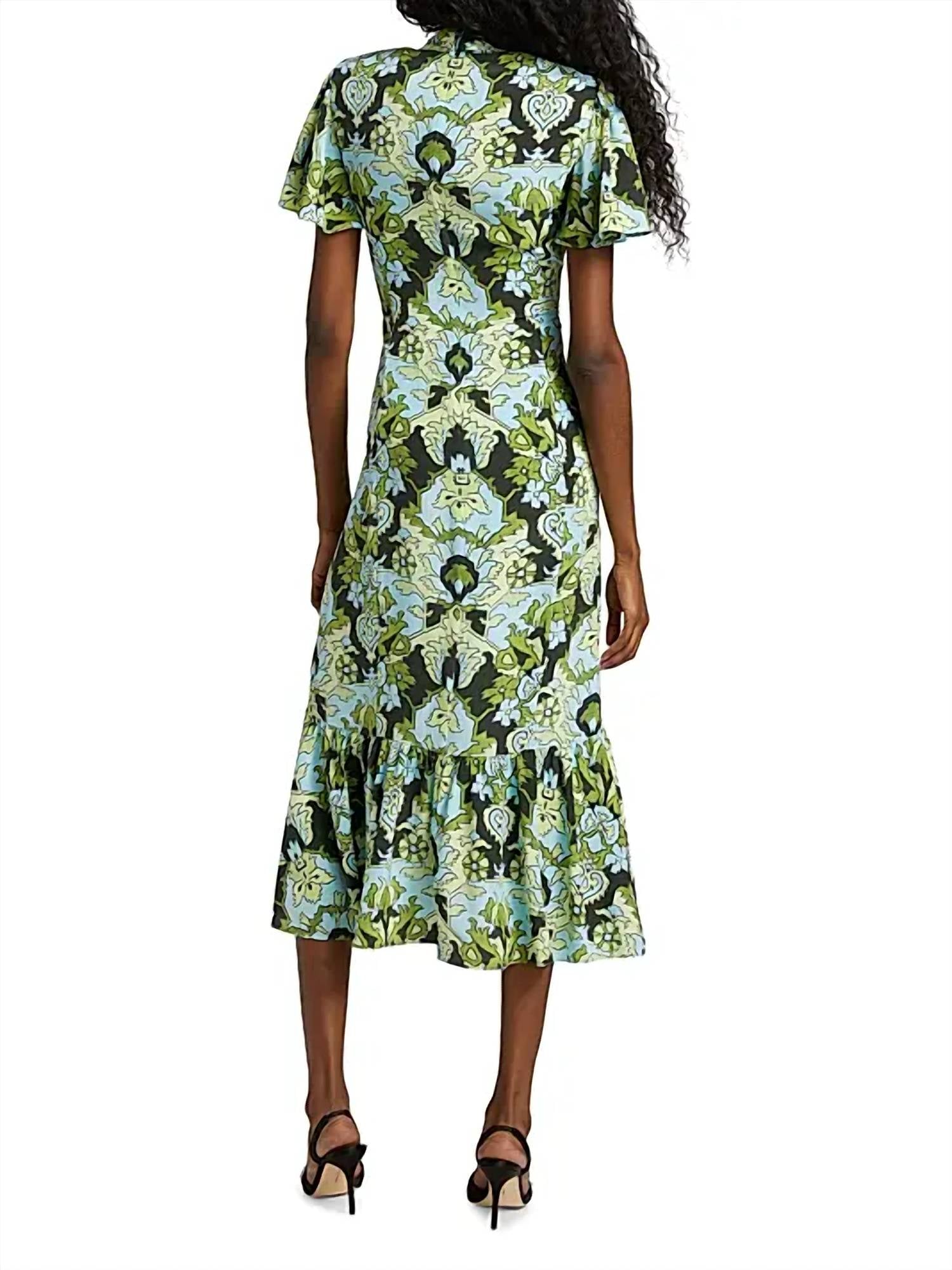 Cinq A Sept - Damask Peeta Dress