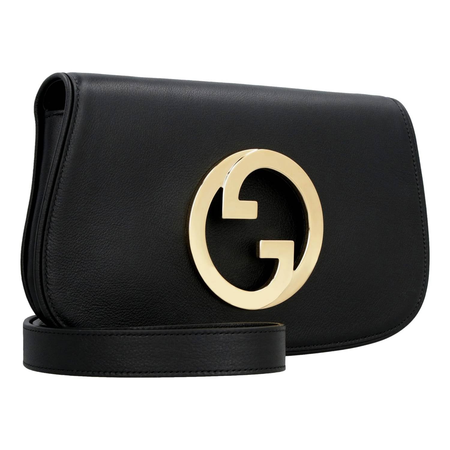 Gucci - Women's Blondie Leather Shoulder Bag With Hardware