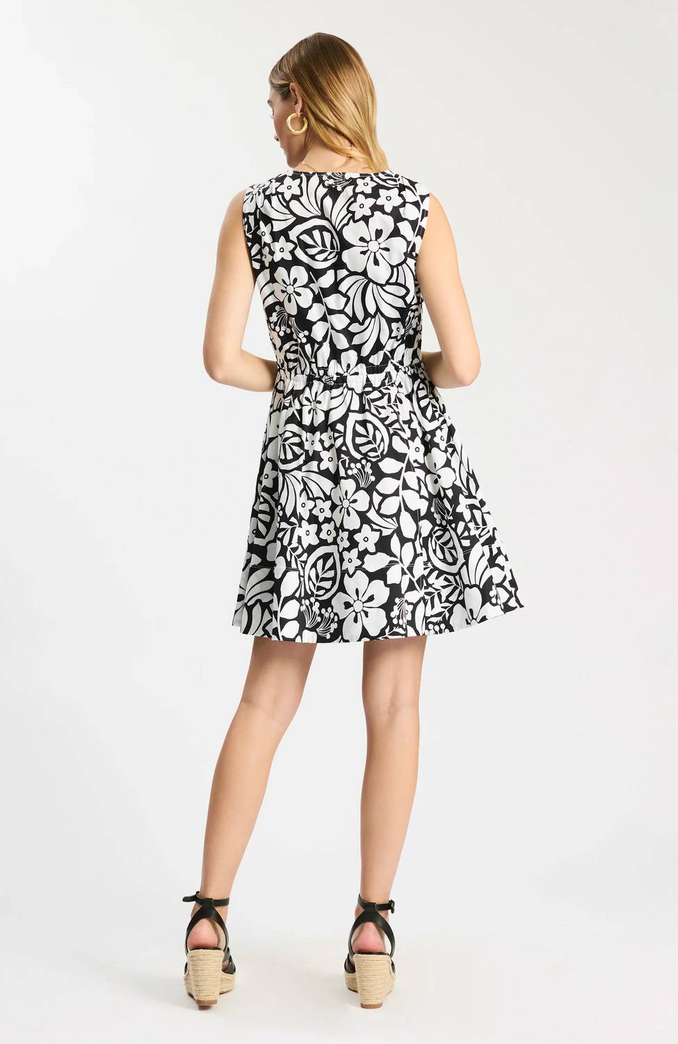 Tyler Boe - Emory Floral Sleeveless Wrap Dress