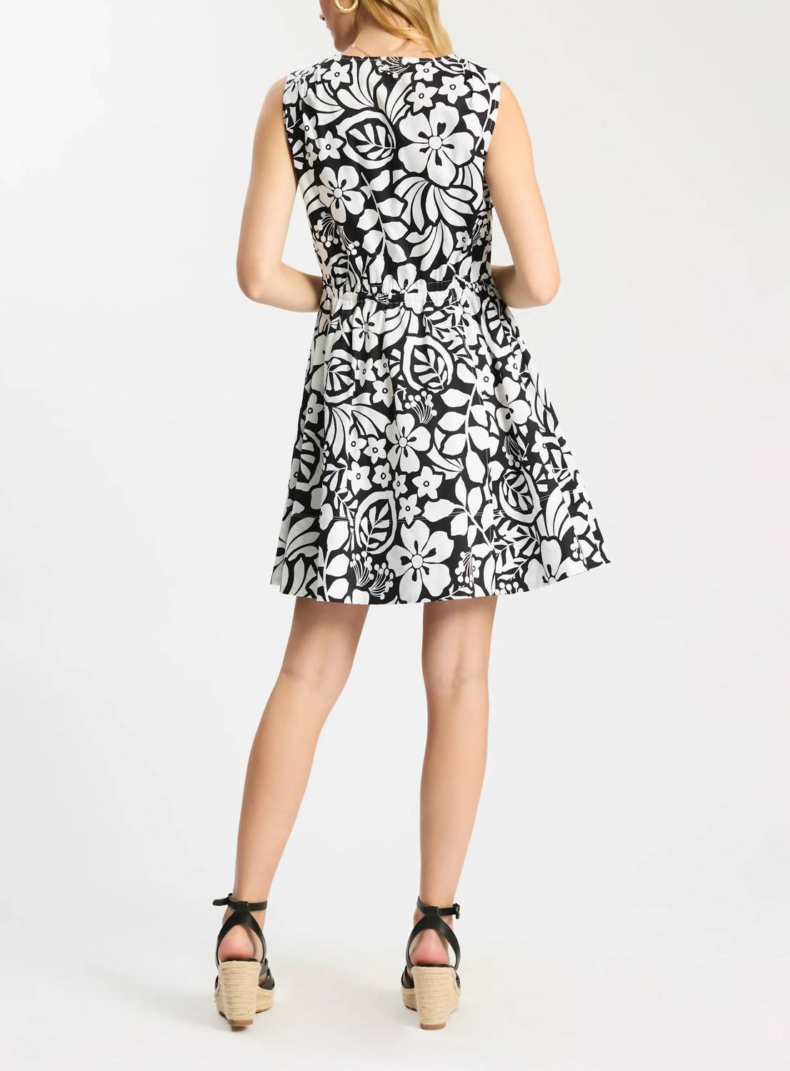 Tyler Boe - Emory Floral Sleeveless Wrap Dress