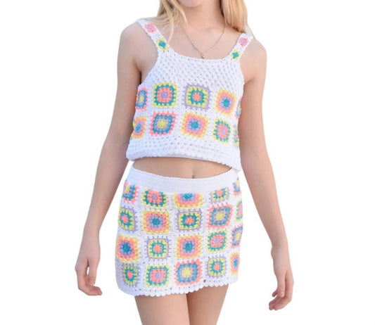 Flowers By Zoe - Girls Crochet Tank