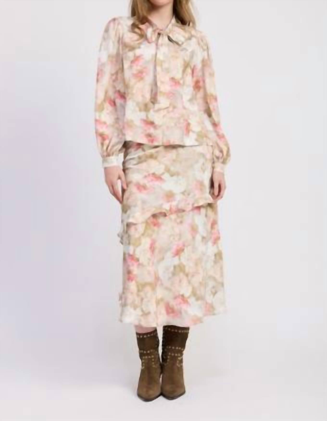Jacquie The Label - Mackenzie Long Sleeve Blouse