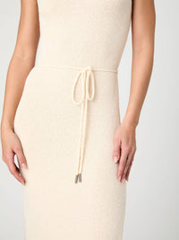 French Connection - Terry Spun V Neck Midi Dress