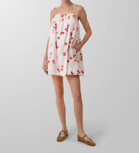 Line And Dot - TOMATO PATCH MINI DRESS