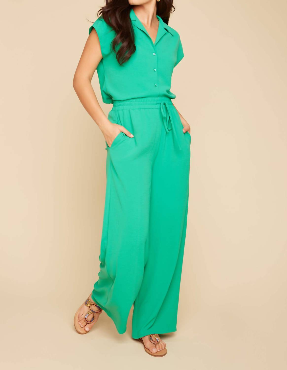 Renuar - All Day Wide Leg Pant