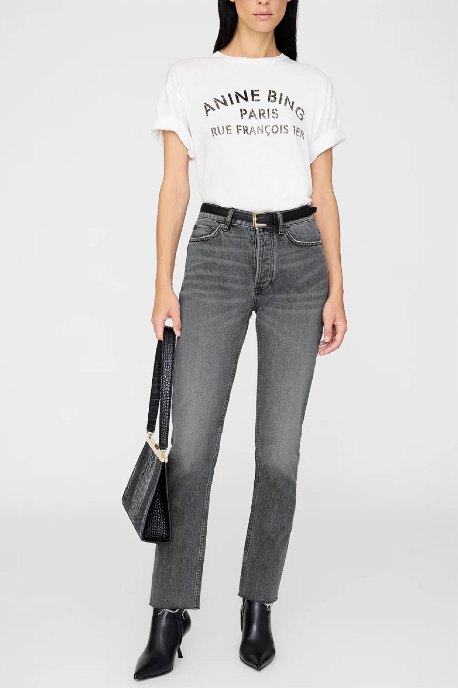 Anine Bing - Cohen Short Sleeve Tee