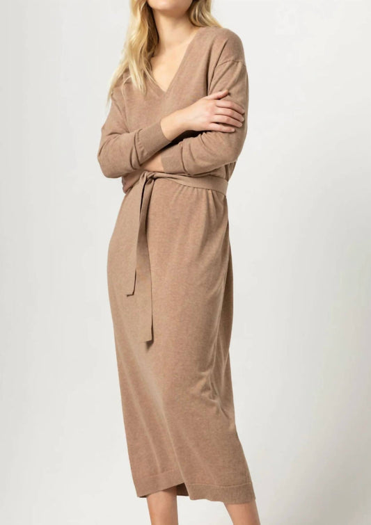 Lilla P - Easy V Neck Sweater Dress